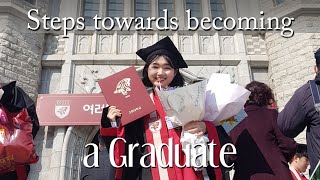 🎓 Steps towards becoming a graduate: GRADUATION VLOG | TOP honours, Grad Project, photoshoots 📸