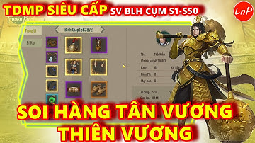 VÕ LÂM 1 MOBILE - SOI HÀNG TÂN VƯƠNG THIÊN VƯƠNG - ĐẤU TRƯỜNG SV BLH S1S50 | LnP