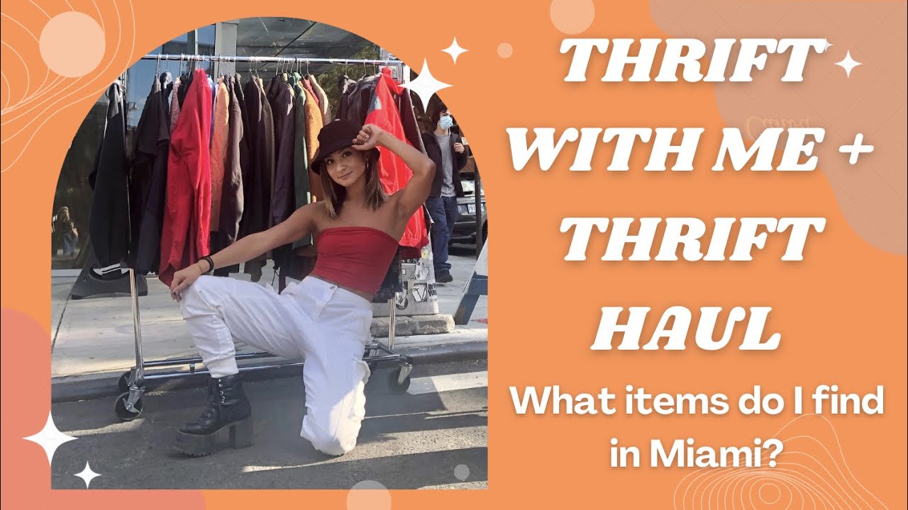 COME THRIFT WITH ME PLUS THRIFT HAUL! YouTube