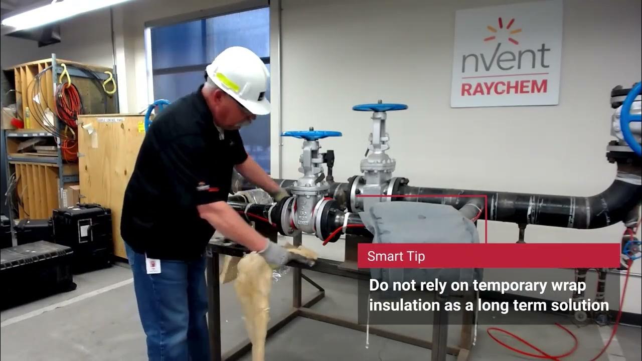 nVent RAYCHEM Tips for Installing Temporary Insulation for Heat Tracing