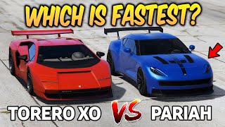 GTA 5 ONLINE - TORERO XO VS PARIAH (WHICH IS FASTEST?)