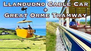 Llandudno Cable Car + Great Orme Tramway Vlog 15th September 2021