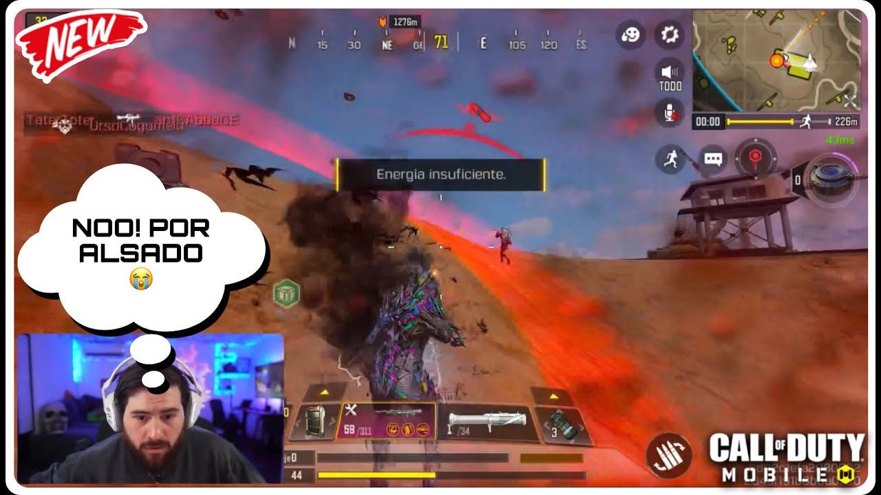 EL OSITO SE CONFIO🥹y le SALIO UNA SQUAD DE CLAN🥵|CALL OF DUTY MOBILE|