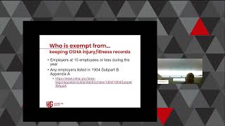 Webinar: 2024 OSHA Recordkeeping screenshot 3