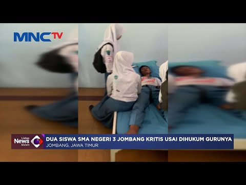NGERI! Dua Siswa SMA Negeri Jombang Kritis Usai Dihukum Gurunya #LintasiNewsMalam 16/12