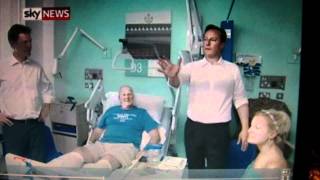 David Cameron nhs being told by nhs doctor for hygiene,get out..