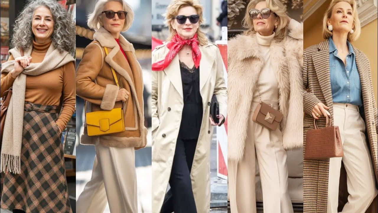 Элегантные миланки старше 40, 50 и 60 лет. Как элегантно одеваться во взрослом возрасте / Изучени...