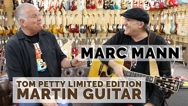 Marc Mann playing a Tom Petty Limited Edition Mart...