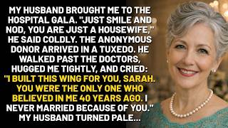 'You Are Just A Housewife ' My Husband Hid Me  The Donor Hugged Me And Said  'I Never Married Wealth