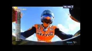Seru Duel Dani Pedrosa vs Valentino Rossi Di sirkuit Aragon