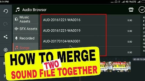 How to merge two sound files together | by Infomania Talk | Hindi | Tutorial