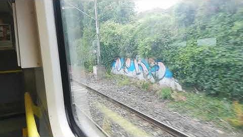 Grand Canal Dock - Sydney Parade on Irish Rail Dart