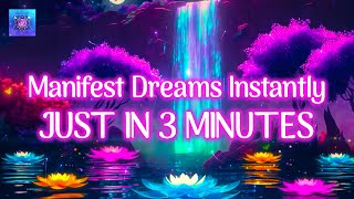 You Won't Believe 🌟 Manifest Dreams INSTANTLY ~ Turn Luck in Your Favor🌟 Listen Just For 3 Minutes