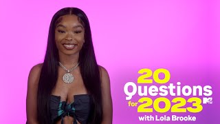 Lola Brooke Answers 20 Questions for 2023 | MTV's Women In Rap Week