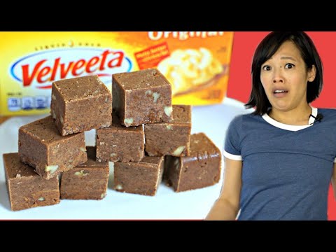 Velveeta Fudge - Will It Taste Like CHEESE? | Retro Recipe Test