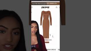 VIRAL Skims loungewear dress #skims #skimsreview #skimshaul