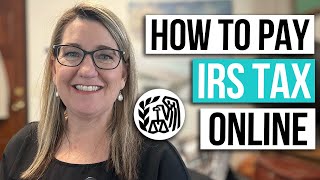 how to make a tax payment online to the irs