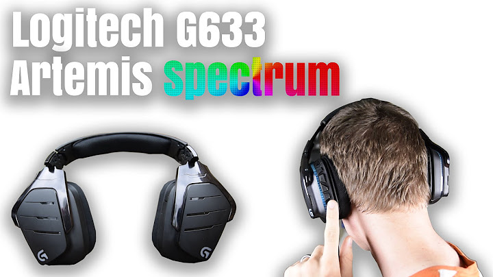 Logitech g633 artemis spectrum wireless review năm 2024