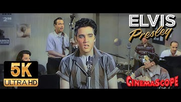 Elvis Presley AI 5K Colorized / Restored - Don