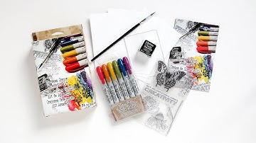 Tim Holtz Distress Crayon Watercolor Kit