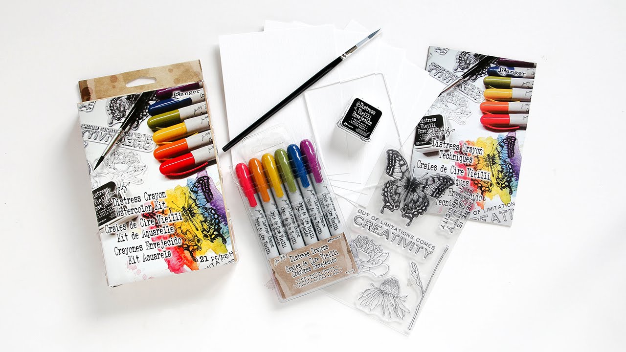 Tim Holtz Distress Watercolor Pencils - Set 1 – Kreative Kreations