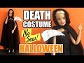 How to make a Death costume for Halloween. Without Sewing. Clothes for Barbie