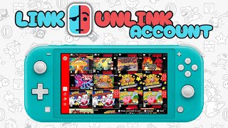 How to Link Unlink Account using Linkalho on Nintendo Switch