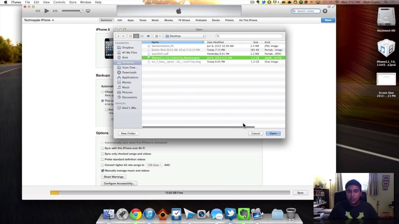 How To Install iOS 7 BETA FREE NO UDID ACTIVATION BYPASS DEVELOPER ACCOUN