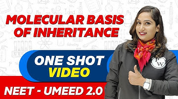 MOLECULAR BASIS OF INHERITANCE in 1 Shot - All Theory & PYQs | NEET Crash Course | UMEED 2.0