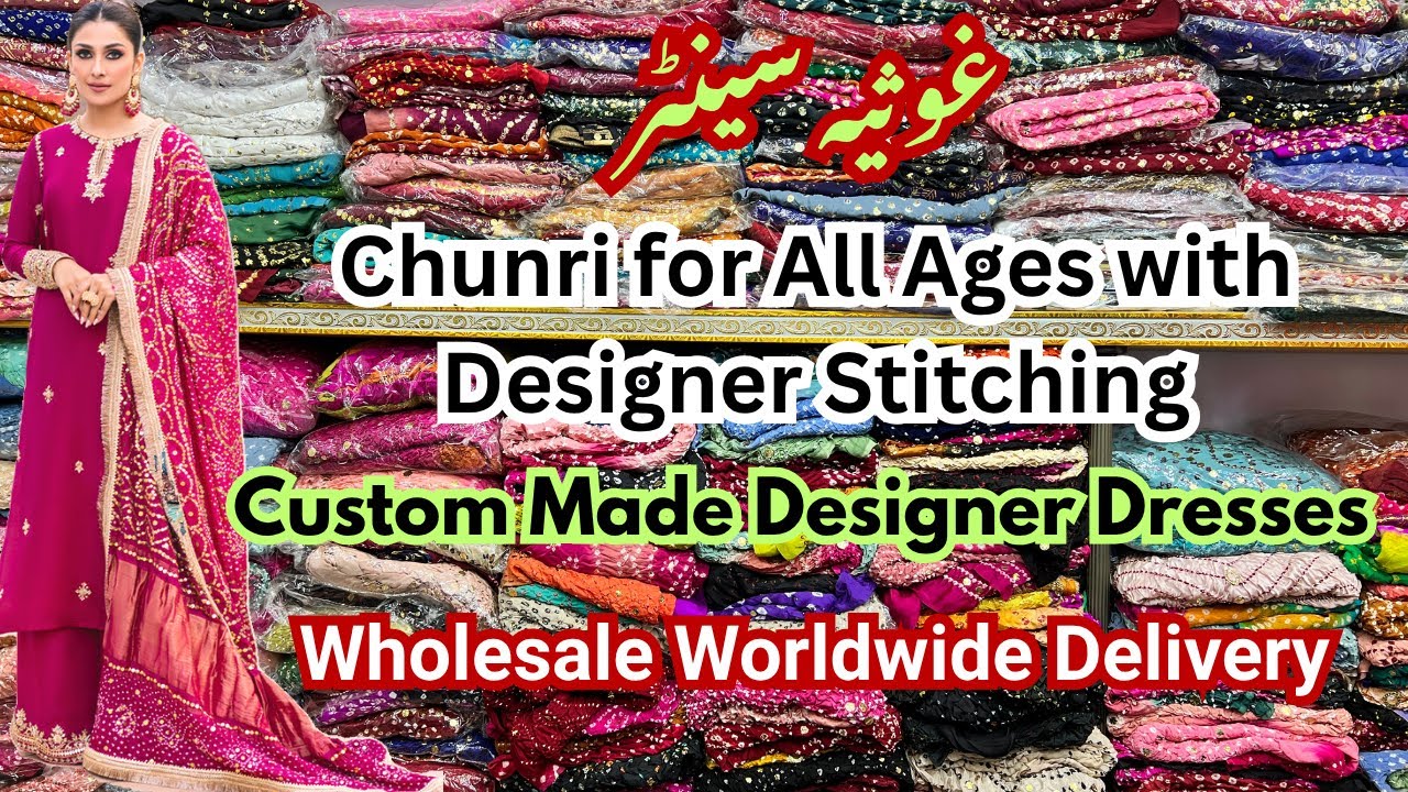 Indian Sarees, Gaji Silk Dupattas & Viral Chunri & Designer Dresses in Karachi