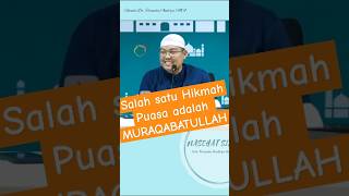 Download Lagu SALAH SATU HIKMAH PUASA ADALAH MURAQABATULLAH, Nasehat Ustadz Firanda Andirja Hafizahullah MP3