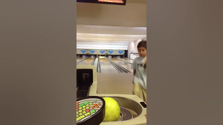Bowling at the lake house