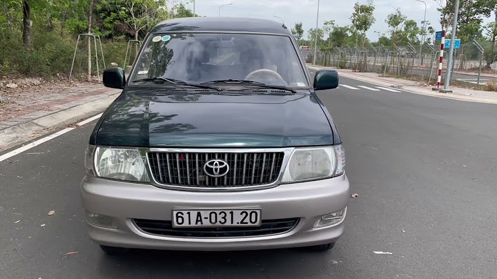 Đánh giá xe toyota zace 2005 năm 2024