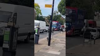 Traffic jam and road works in London 😫 😑