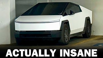 My Tesla Cybertruck Drove Itself For Over An Hour Without Me Having To Do Anything (FSD v14.1.7)