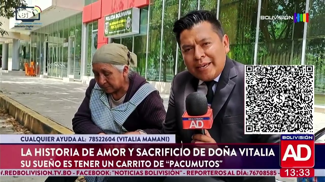 Doña Vitalia una madre que lucha por sostener a su familia