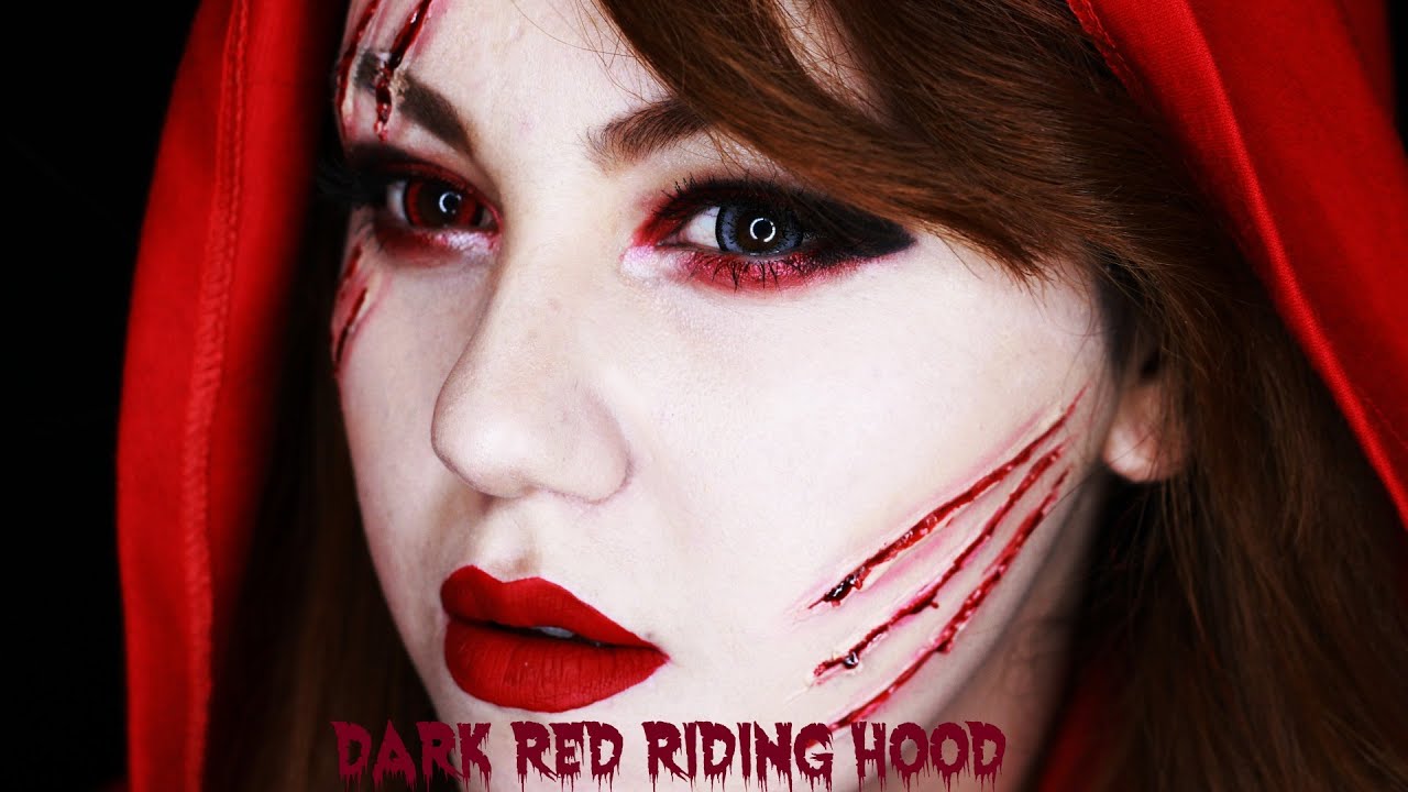 Cadlar Bayram Makyaj Halloween Little Red Riding Hood Makeup