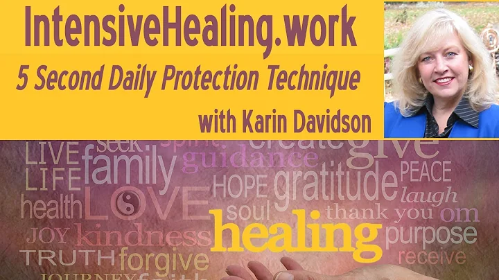 5 second daily grounding and protection with Karin...