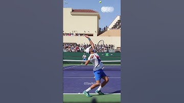 Novak Djokovic  Serve - Slow Motion #shorts