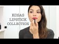 KOSAS LIPSTICK COLLECTION  | Genuine Glow