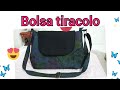 Bolsa transversal com ziper