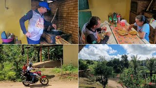 DEPOIS DE UM DIA INTEIRO DE CHUVA OLHA COMO FOI HOJE + ALMOÇO SIMPLES 