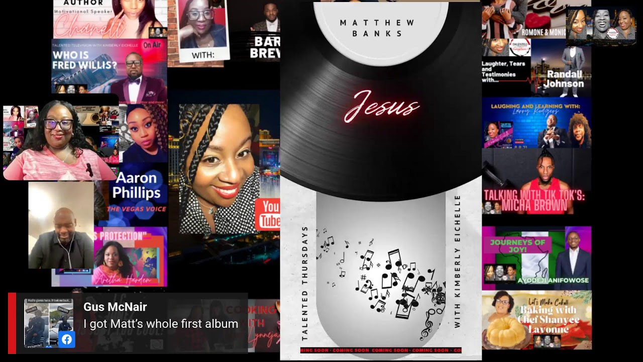 Talented Thursdays with Kimberly Eichelle - Featuring: Matthew Banks