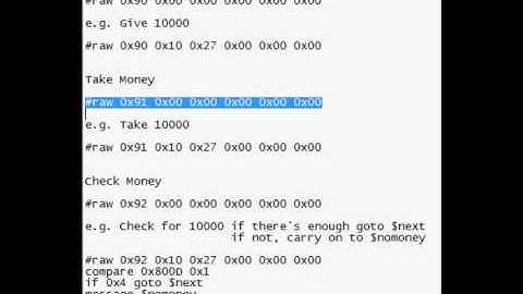 Pokemon Hacking Tutorials Part 19 - Scripting -  Money Scripts