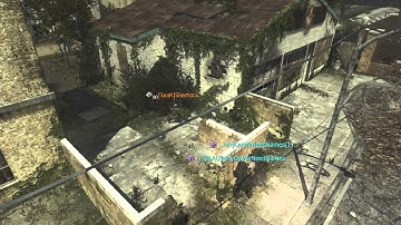 Mw3 no scope headshot through wall!