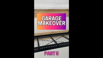 Surprise Garage Makeover - Part 5 #Shorts