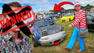 Sneaking into a Car Show That I&#39;m BANNED From!