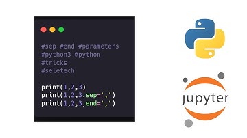 Python | sep & end parameters