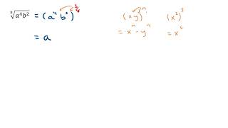 Using Rational Exponents to Simplify Radical Expressions (Part 1: Rational Exponent Answer