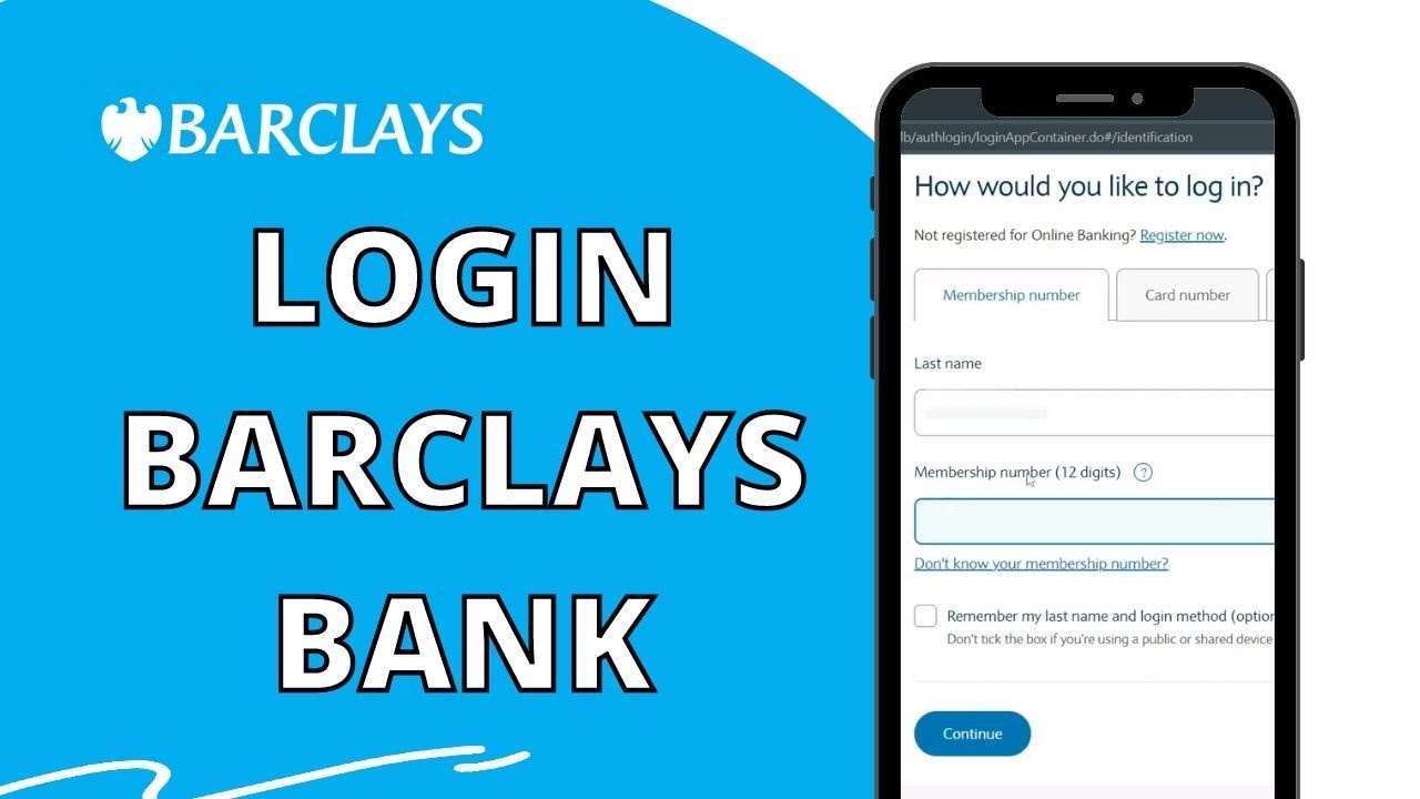 Login Barclays Bank How To Login Barclays Bank ? YouTube
